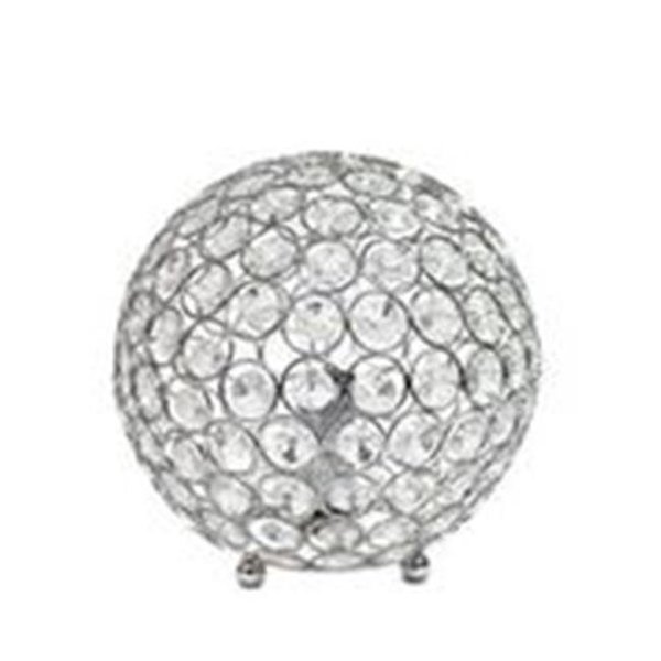 All The Rages All The RagesLT1026-CHR Crystal Ball Table Lamp LT1026-CHR